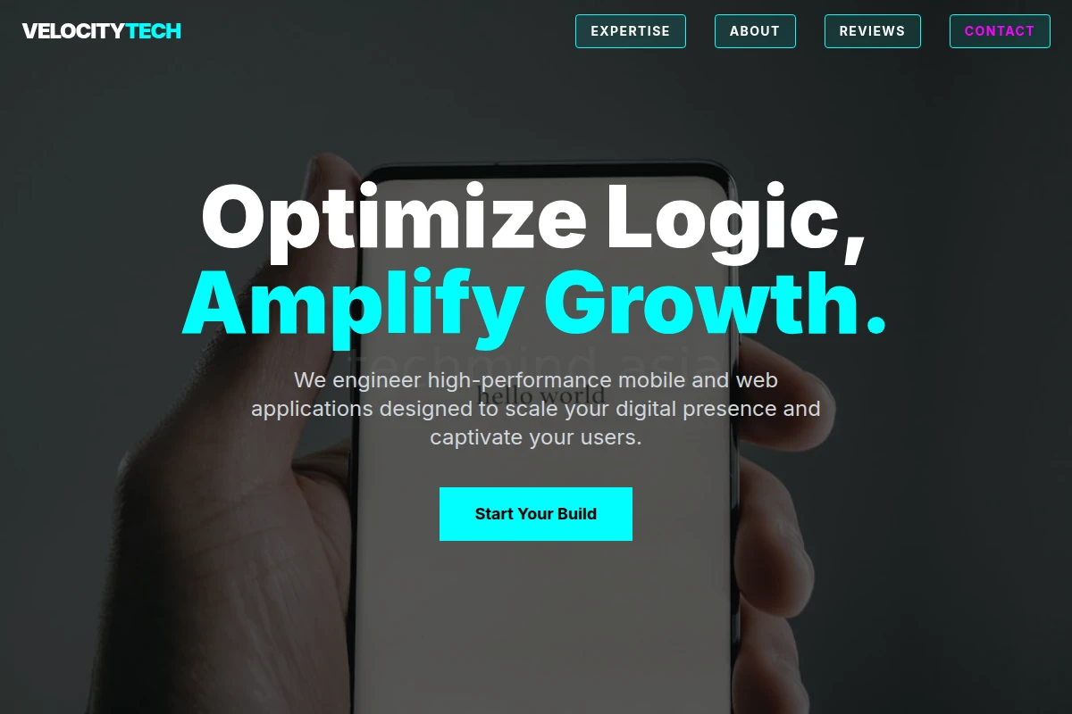 VelocityTech App Development
